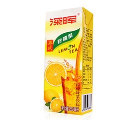 檸檬味茶飲料